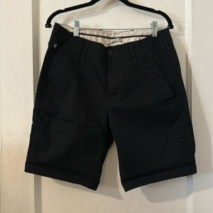 G star black shorts